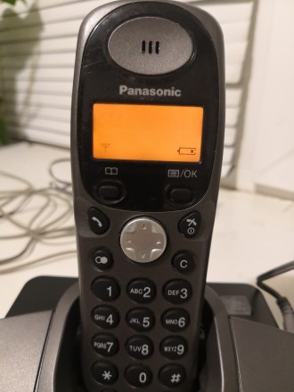 Продаю домашний радио-телефон Panasonic KX-TG1107UA на 2 трубки в отличном рабоч. . фото 9