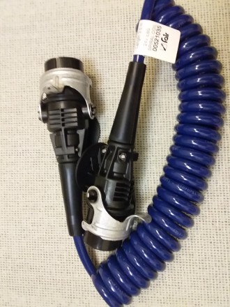 Електричний спіральний кабель причепа ADR  15/15 Pin.Довжина 3.5 м.--1800гр.Елек. . фото 8
