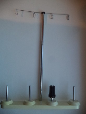 Держатель (подставка) для ниток, металло-пластик, высота регулируется, производс. . фото 8