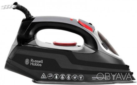 
	
	
	Виробник:
	Russell Hobbs
	
	
	Тип:
	Праска з парою
	
	
	потужність, Вт:
	3. . фото 1