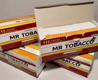 Гильза для набивки сигарет, сигаретная гильза Mr Tobacco 550. Одесса. фото 1 Гильза для набивки сигарет, сигаретная гильза Mr Tobacco 550. Одесса. фото 1