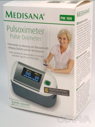 Цифровой пульсоксиметр Medisana pm 100 марка: medisana модель: pm 100 происхожде. . фото 1