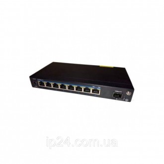 Неуправляемый POE коммутатор UTP1-SW0801-SP120. Лубны. фото 1 Неуправляемый POE коммутатор UTP1-SW0801-SP120. Лубны. фото 1