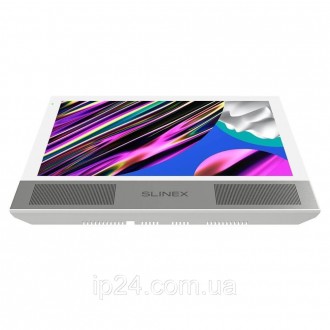 Видеодомофон Slinex Sonik 10 white с цветным сенсорным 10-дюймовым IPS-экраном, . . фото 5