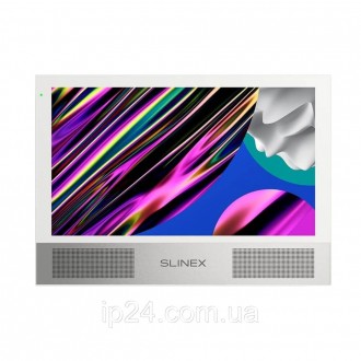 Видеодомофон Slinex Sonik 10 white с цветным сенсорным 10-дюймовым IPS-экраном, . . фото 3