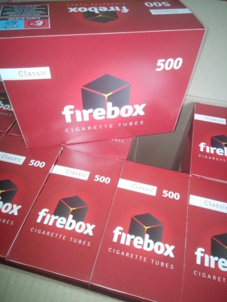 Гильзы для сигарет, сигаретные гильзы для табака Firebox 500 шт. Чернигов. фото 1 Гильзы для сигарет, сигаретные гильзы для табака Firebox 500 шт. Чернигов. фото 1