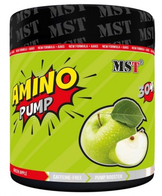 Предтренировочный комплекс MST Amino Pump 300 g зеленое яблоко. Киев. фото 1 Предтренировочный комплекс MST Amino Pump 300 g зеленое яблоко. Киев. фото 1
