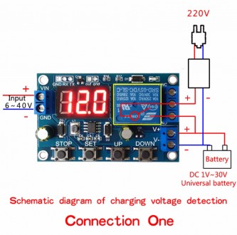 Характеристики:
1: Напряжение питания: DC6--40V, диапазон измеряемого напряжени. . фото 4