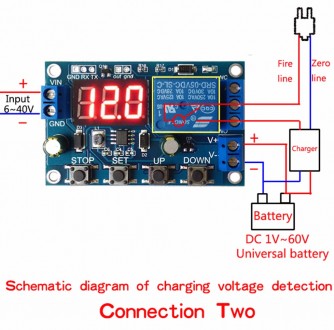 Характеристики:
1: Напряжение питания: DC6--40V, диапазон измеряемого напряжени. . фото 5