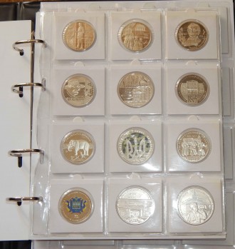 Продам полную коллекцию юбилейных монет НБУ из нейзильбера. Все монеты с 1995 по. . фото 3