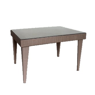 Ротанговий стіл HERMES Middle виготовлений у класичному, стриманому стилі, він с. . фото 5
