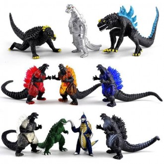 Набор фигурок Годзилла, 10в1, 6 см - Godzilla, 10in1
Набор фигурок Годзилла - со. . фото 2