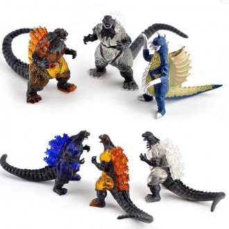 Набор фигурок Годзилла, 10в1, 6 см - Godzilla, 10in1
Набор фигурок Годзилла - со. . фото 6
