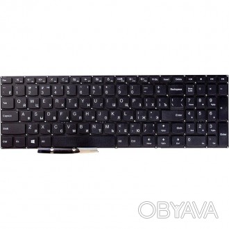 Клавіатура для ноутбука LENOVO Ideapad 310-15ABR, 310-15IAP, 310-15ISK чорний 
О. . фото 1