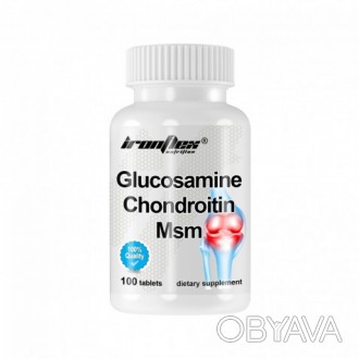  Ironflex Glucosamine & Chondroitin with MSM представляет собой идеально сбаланс. . фото 1