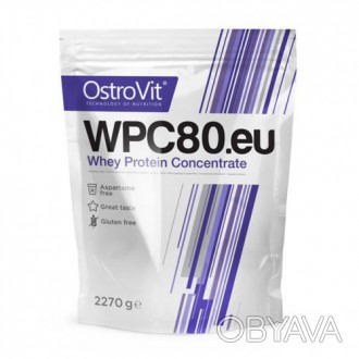  Высококачественный протеин, содержание белка делает OstroVit Instant WPC80.eu з. . фото 1