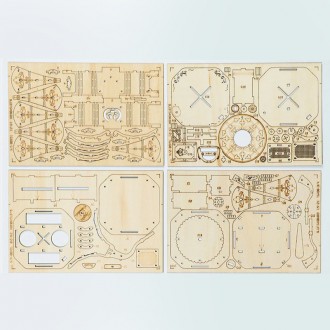 
Уникальный 3D-конструктор «Граммофон» от Robotime
Robotime TG408 «Граммофон» — . . фото 4