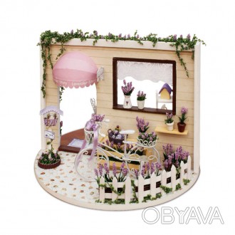 Кукольный дом DIY Cute Room I-001 "Sky Garden" деревянный конструктор для девоче. . фото 1