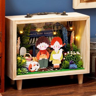 Кукольный домик из натуральной древесины Cute Room «Bakery» — безопасная игрушка. . фото 3