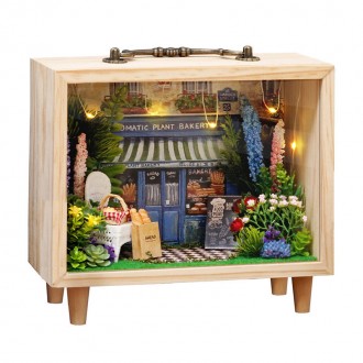 Кукольный домик из натуральной древесины Cute Room «Bakery» — безопасная игрушка. . фото 2