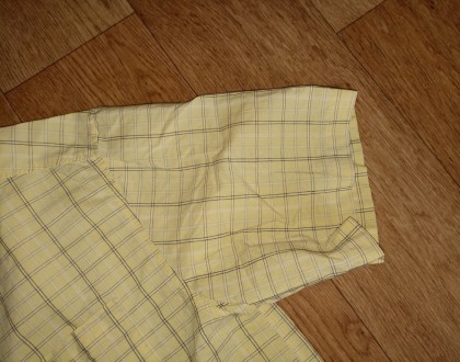 Красивая легкая стильная мужская рубашка с коротким рукавом, застегивается на пу. . фото 7