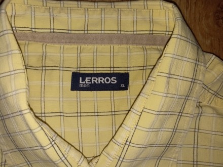 Красивая легкая стильная мужская рубашка с коротким рукавом, застегивается на пу. . фото 8