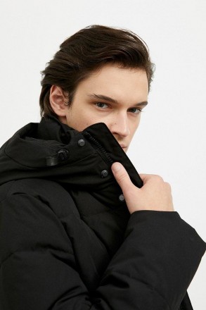 Мужская зимняя куртка от финского бренда Finn Flare. Изготовлена из ткани с водо. . фото 6