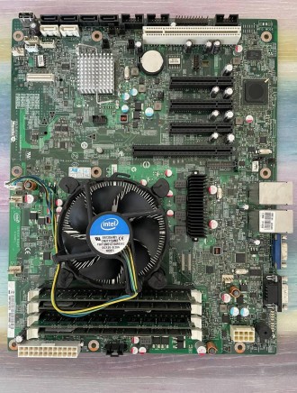 Продається набір:
серверна материнська плата S1200BTL з IPMI, процесор Xeon E3,. . фото 2