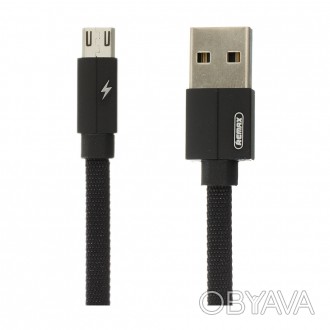 Кабель micro USB 2 м Kerolla черный Remax RC-094m