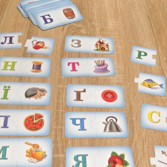 Гра знайомить з буквами українського алфавіту, вчить складати слова, збагачує сл. . фото 5