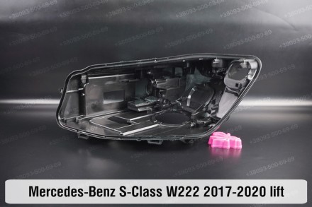 Новый корпус фары Mercedes-Benz S-Class W222 LED Multibeam (2017-2020) рестайлин. . фото 2