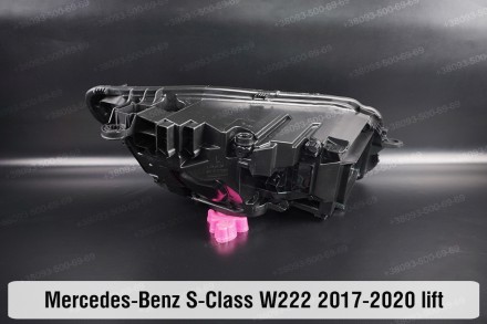 Новый корпус фары Mercedes-Benz S-Class W222 LED Multibeam (2017-2020) рестайлин. . фото 9