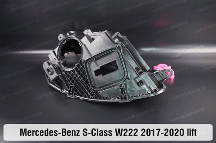 Новый корпус фары Mercedes-Benz S-Class W222 LED Multibeam (2017-2020) рестайлин. . фото 5