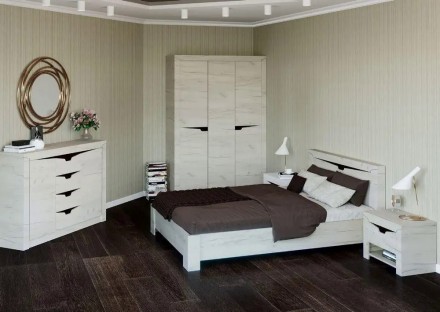 Пропонуємо стильну недорогу спальню Фрідом в стилі модерн.

Ціна вказана за сп. . фото 2