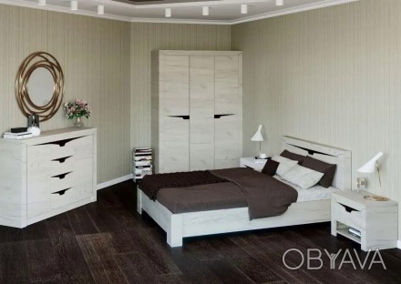 Пропонуємо стильну недорогу спальню Фрідом в стилі модерн.

Ціна вказана за сп. . фото 1