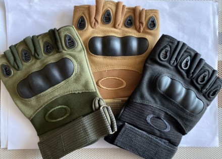 Тактичні рукавиці БЕЗПАЛІ Oakley, нові
Матеріал мікрофліс - при намочуванні шви. . фото 2