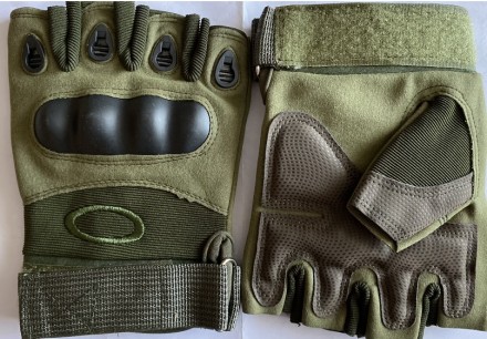 Тактичні рукавиці БЕЗПАЛІ Oakley, нові
Матеріал мікрофліс - при намочуванні шви. . фото 3