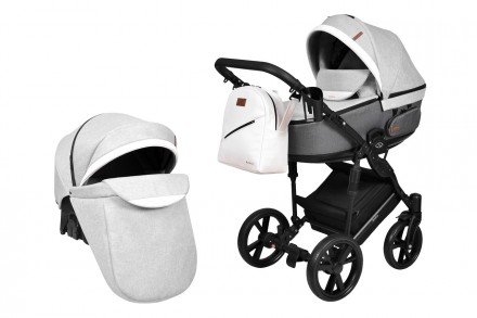 Дитяча коляска 2 в 1 Angelina Amica Premium графіто-сіра 34. Киев. фото 1 Дитяча коляска 2 в 1 Angelina Amica Premium графіто-сіра 34. Киев. фото 1