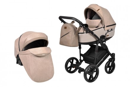 Дитяча коляска 2 в 1 Angelina Amica Premium бежева 31. Киев. фото 1 Дитяча коляска 2 в 1 Angelina Amica Premium бежева 31. Киев. фото 1