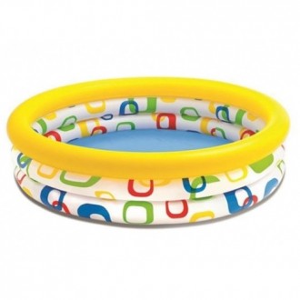 Красочный надувной детский бассейн Intex 58439 доставит Вашему ребёнку много при. . фото 2