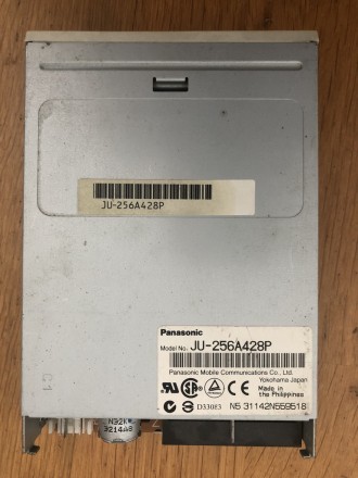 Дисковод 3.5" Panasonic JU-256A428P

дляґ лискет 3.5 дюйми
б/в
робочий . . фото 3