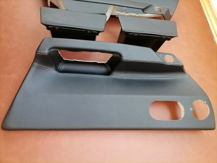 Обшивки для самостоятельной перетяжки вставок дверных карт автомобилей Рено Мега. . фото 4
