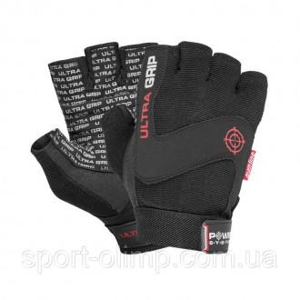 Рукавички для фітнесу і важкої атлетики Power System Ultra Grip PS-2400 Black
Пр. . фото 5