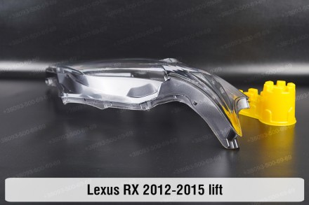 Скло на фару Lexus RX AL10 RX270 RX350 RX450h (2012-2015) III покоління рестайлі. . фото 4