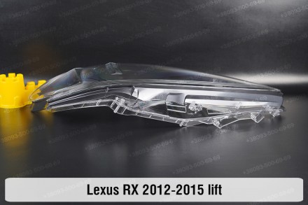Стекло на фару Lexus RX AL10 RX270 RX350 RX450h (2012-2015) III поколение рестай. . фото 8