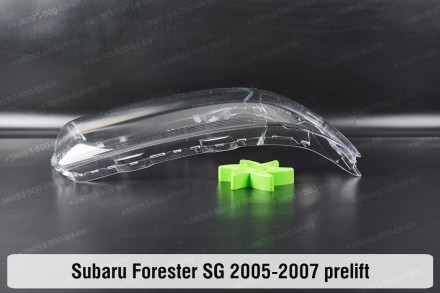 Стекло на фару Subaru Forester SG (2005-2008) II поколение рестайлинг правое.В н. . фото 8
