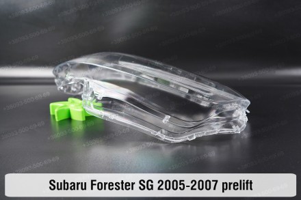 Стекло на фару Subaru Forester SG (2005-2008) II поколение рестайлинг правое.В н. . фото 6