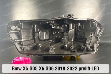 Новый корпус фары BMW X5 G05 LED (2018-2023) IV поколение дорестайлинг левый.
В . . фото 2