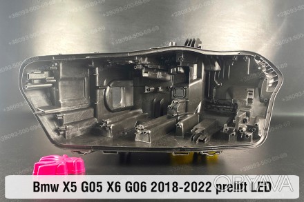 Новый корпус фары BMW X5 G05 LED (2018-2023) IV поколение дорестайлинг левый.
В . . фото 1
