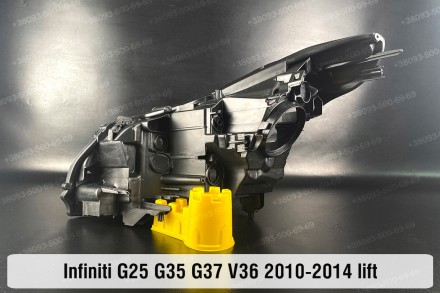 Новий корпус фари Infiniti G25 G35 G37 V36 Sedan Wagon (2010-2014) IV покоління . . фото 4